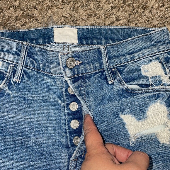 Candice x Mother The Stunner in Hijacking The Runway Jeans - Picture 6 of 13